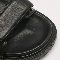 Pre Owned صندل ديور حزام كاحل جلد بيج مقاس 39