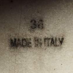 Pre Owned Dior Black Mesh Embellished Fusion Sneakers Size 38