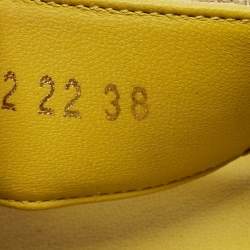 مملوكة مسبقًا صندل ديور أكت جلد بني مسطح مقاس 40