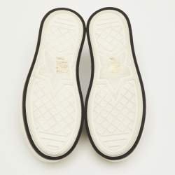 Pre Owned Dior Walk'n'Dior Size 35 Navy Blue Canvas Low Top Sneakers