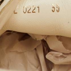 Pre Owned Dior Walk'n'Dior Size 35 Red Canvas Low Top Sneakers