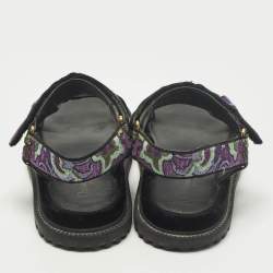 مملوكة مسبقًا صندل ديور أكت جلد بني مسطح مقاس 40