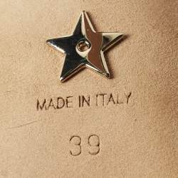 Pre Owned Dior J'Adior Size 39 White Canvas Slingback Pumps