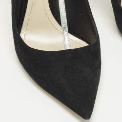 مملوكة مسبقًا Dior Coquette Size 39.5 Black Leather and Suede Mary Jane Pumps