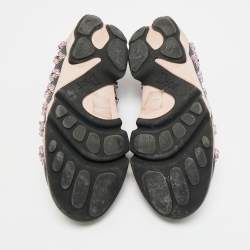 مملوكة مسبقًا حذاء رياضي ديور فيوجن مش وردي سحاب مقاس 40