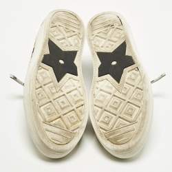 Pre Owned Dior Walk'n'Dior Size 38.5 Multicolor Canvas Low Top Sneakers