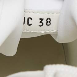 Pre Owned حذاء رياضي ديور دي كونكت كاليدوسكوبيك نيوبرين أسود مطبوع مقاس 38