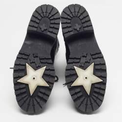 مملوكة مسبقًا حذاء بوت كاحل ديور جلد أسود مقاس 40