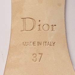 مملوكة مسبقًا Dior Miss Dior Size 37 Pink Leather Platform Pumps