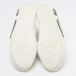 Pre Owned Dior B23 Size 38 Grey/Transperent Mesh and PVC High Top Sneakers