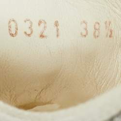 مملوكة مسبقًا Dior Walk'n'Dior Size 38.5 Navy Blue Knit Fabric Low Top Sneakers