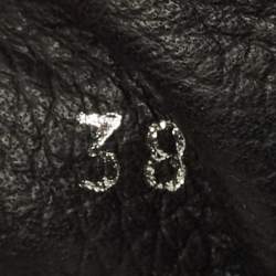 Pre Owned حذاء رياضي ديور منخفض من أعلى سويدي وجلد كاناج مبطن أسود مقاس 37.5