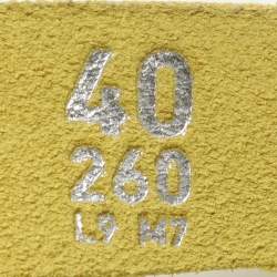 Pre Owned صندل مفتوح ديور x بيركنستوك توكيو جلد سويدي أصفر مقاس 40