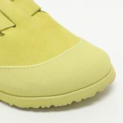 Pre Owned صندل مفتوح ديور x بيركنستوك توكيو جلد سويدي أصفر مقاس 40