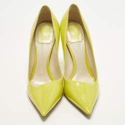 مملوكة مسبقًا حذاء كعب عالي ديور شيري مقدمة مدببة شامواه بنفسجي مقاس 37