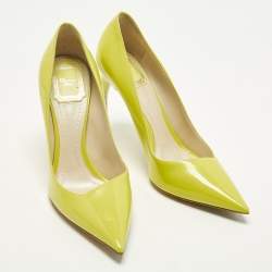 مملوكة مسبقًا حذاء كعب عالي ديور شيري مقدمة مدببة شامواه بنفسجي مقاس 37