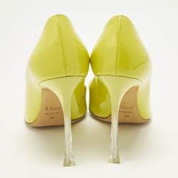 مملوكة مسبقًا حذاء كعب عالي ديور شيري مقدمة مدببة شامواه بنفسجي مقاس 37