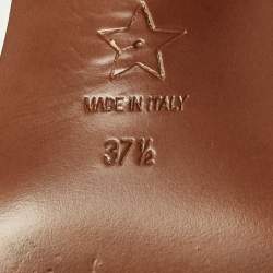 مملوكة مسبقًا حذاء بوت الكاحل ديور جلد أسود مقاس 37.5