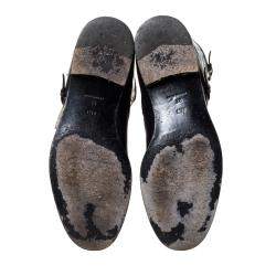 مملوكة مسبقًا Dior Black Cannage Leather City Knee High Boots Size 38 