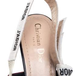 مملوكة مسبقًا Dior Burgundy Velvet J'adior Slingback Sandals Size 38