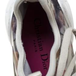 Pre Owned حذاء رياضي ديور دي كونكت بي في سي ونيوبرين متعدد الألوان مقاس 36