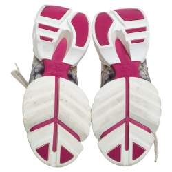 Pre Owned حذاء رياضي ديور دي كونكت بي في سي ونيوبرين متعدد الألوان مقاس 36