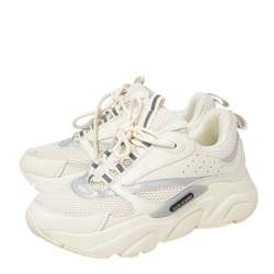Dior Homme White Mesh And Leather B22 Low Top Sneakers Size 39
