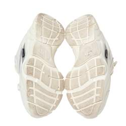 Dior Homme White Mesh And Leather B22 Low Top Sneakers Size 39