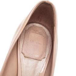 Dior Beige Patent Leather Pumps Size 37