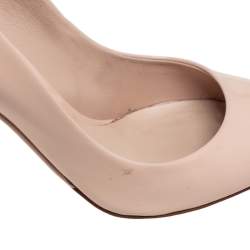 Dior Beige Patent Leather Pumps Size 37