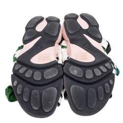 مملوكة مسبقًا صندل ديور بروكلين قماش متعدد الألوان ملتف مقاس 37