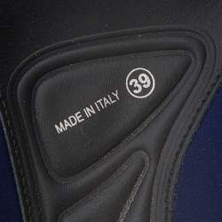 Pre Owned حذاء رياضي ديور فيوجن شبك وقماش متعدد الألوان مزخرف عنق منخفض مقاس 39