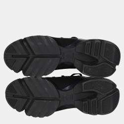 Pre Owned Dior Black Technical Fabric D-Connect Sneaker EU 38
