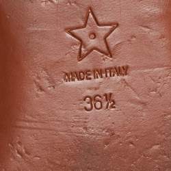 Pre Owned Dior Black Leather Montaigne Slide Sandals Size 36.5