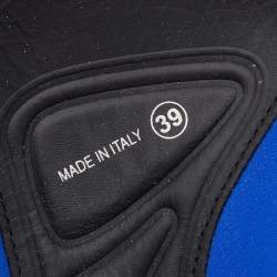 Pre Owned Dior Black Mesh Fusion Embellished Slip On Sneakers Size 39