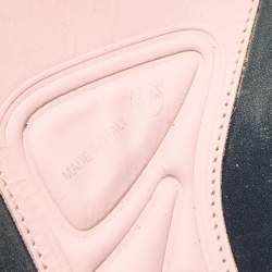 Pre Owned Dior White/Navy Blue Mesh Fusion Embellished Sneakers Size 40.5