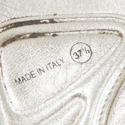 Pre Owned Dior Green Mesh Fusion Sneakers Size 37.5