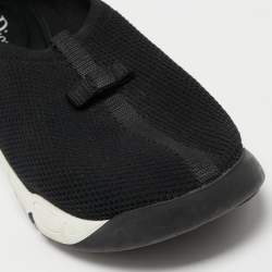 Pre Owned Dior Black Mesh Fusion Sneakers Size 40