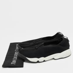 Pre Owned Dior Black Mesh Fusion Sneakers Size 40