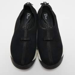 Pre Owned Dior Black Mesh Fusion Sneakers Size 40