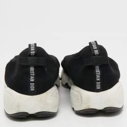 Pre Owned Dior Black Mesh Fusion Sneakers Size 40