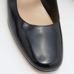Pre Owned Dior Black Patent Leather Pumps Size 40