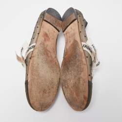 Dior Black Mesh Miss J'adior Ballet Flats Size 38