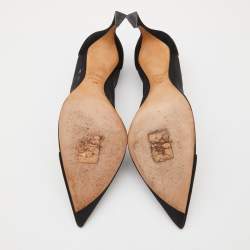 Dior Black Suede and Mesh Songe Pumps Size 38