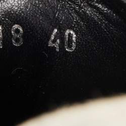 Pre Owned Dior Burgundy Velvet Walk'n'Dior Lace Up Sneakers Size 40