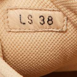 Dior Pink Leather and Mesh D-Connect Sneakers Size 38