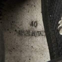 Pre Owned Dior Black Embellished Mesh Fusion Sneakers Size 40