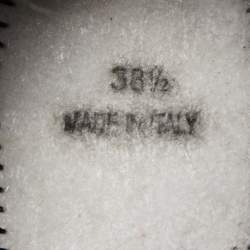 Pre Owned Dior Black/Pink Embellished Mesh Fusion Sneakers Size 38.5