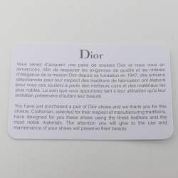 Pre Owned Dior Black Croc Embossed Leather Dior Pointed Toe Pumps Size 38.5