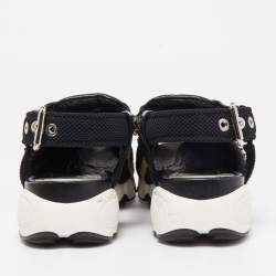 Dior Multicolor Calf Hair and Leather Fusion Sneaker Sandals Size 39